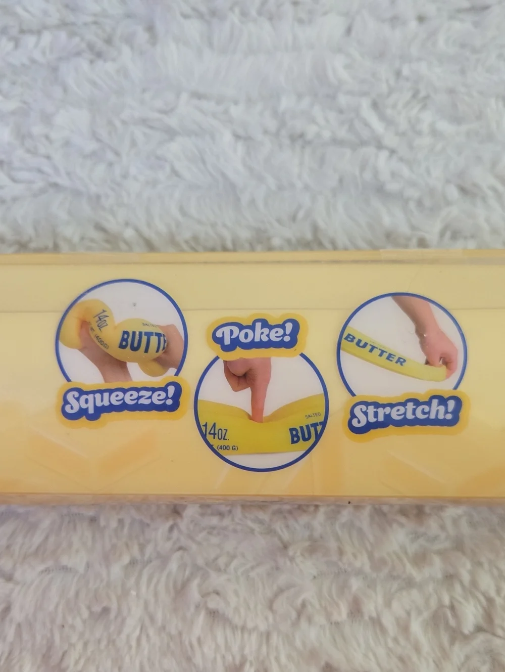 14oz Salted Yellow Butter Squeeeeeze Butter Large